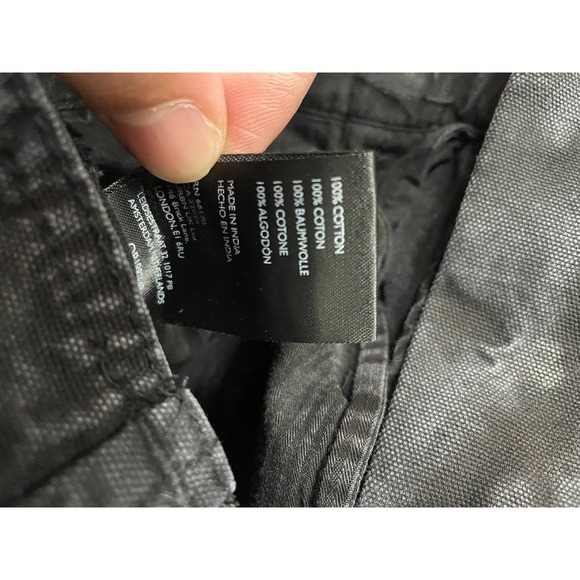 We The Free Free People Supersonic Slim Pants Womens 6 Black Faded Wash Cropped - Picture 5 of 13